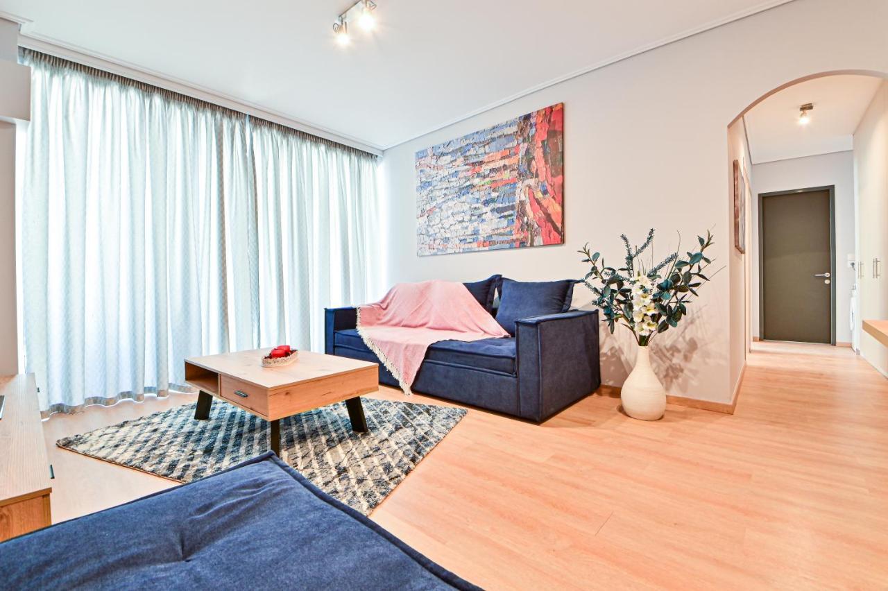 Beautiful New Apartment 5 Min From Piraeus Port Екстер'єр фото